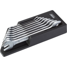 Hazet Doppel-Maulschlüsssel-Satz 450N/8RS, 8-teilig, Schraubenschlüssel(6x7 bis 16x17)