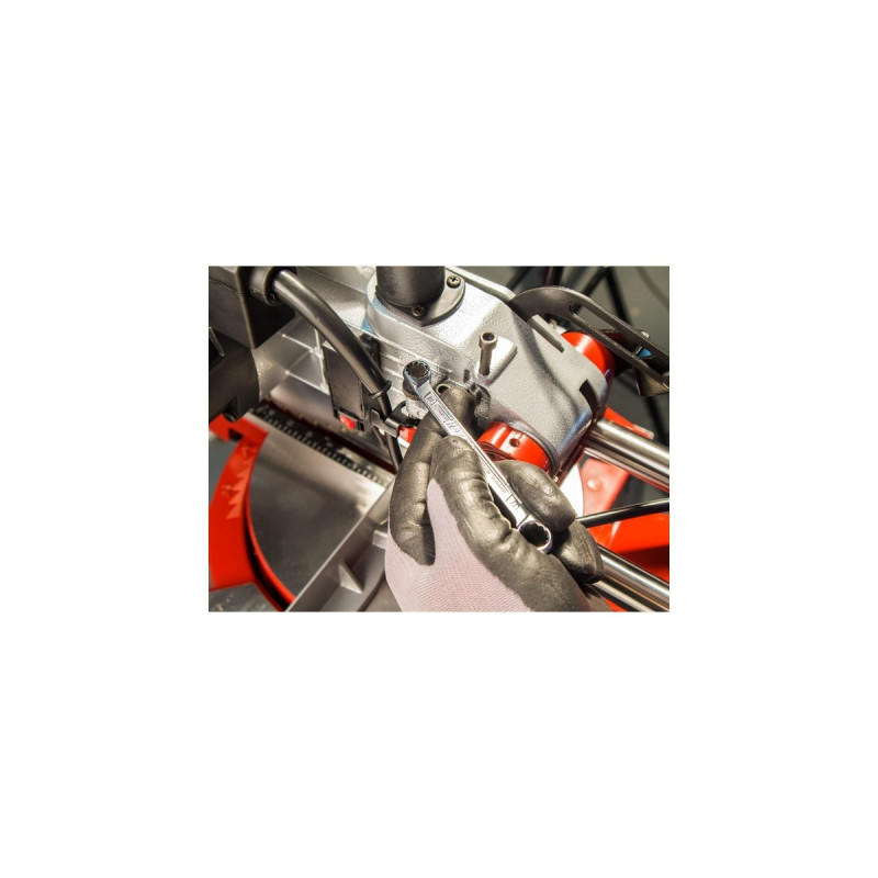 Hazet Doppel-Ringschlüssel-Satz 610N/12RS, 12-teilig, Schraubenschlüssel(Klemmhalter mit Tragegriff)