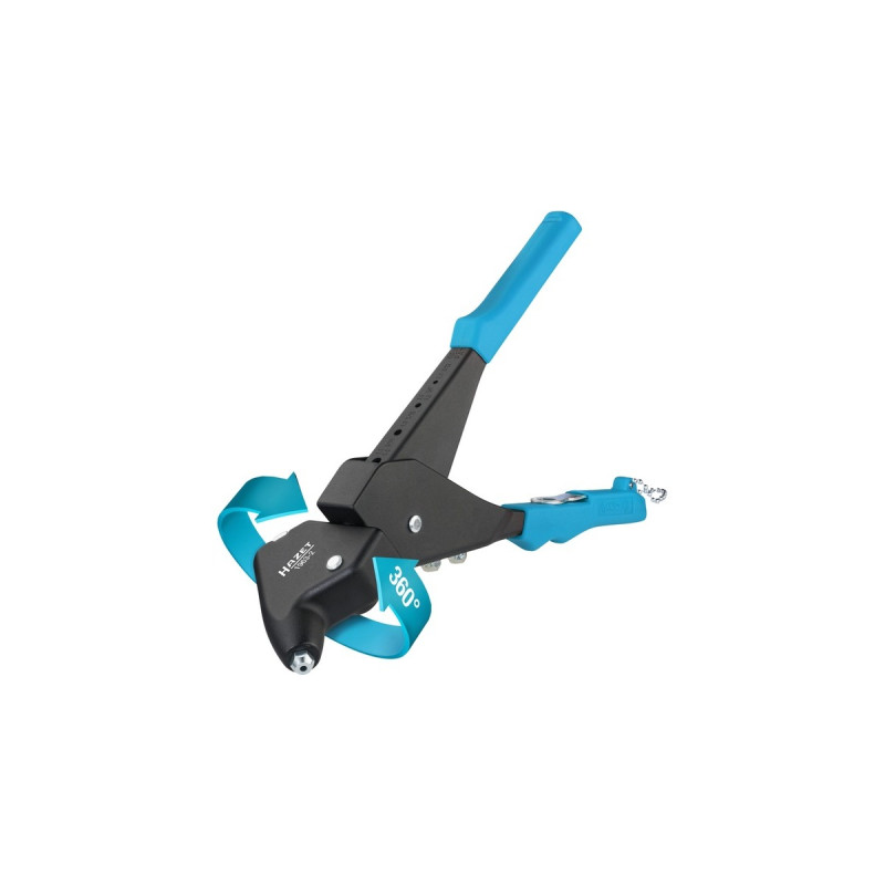 Hazet Handnietzange 1963-2, Nietpistole(schwarz/blau)