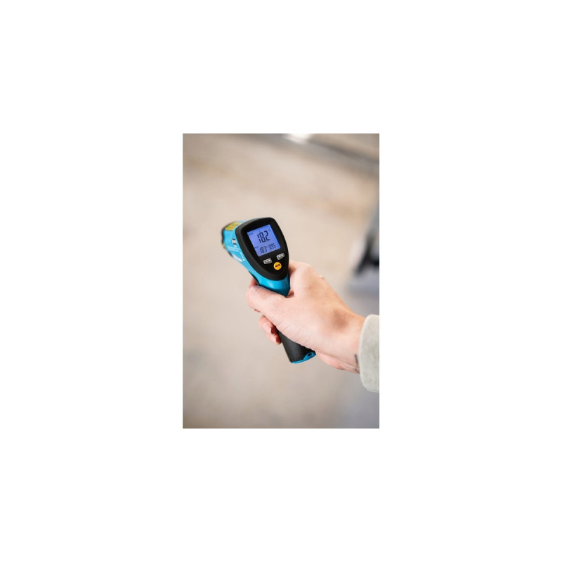 Hazet Infrarot-Thermometer 1991-1(schwarz/blau, mit integriertem Laserpointer)