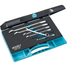 Hazet Knarren-Ring-Maulschlüssel-Satz 606N/6, 6-teilig, Schraubenschlüssel(mit umschaltbarer Knarrenfunktion)