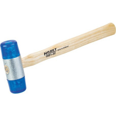 Hazet Kunststoff-Schonhammer 1951-27(blau/holz, rückschlagarm)