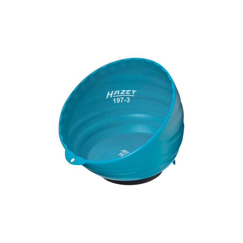 Hazet Magnet-Schale 197-3, Ablage(blau, 150mm, zur Befestigung an Metall-Flächen)