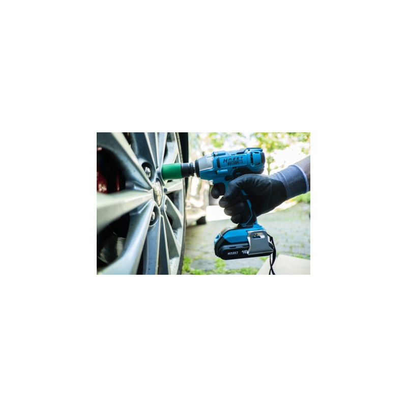 Hazet Mini Akku-Schlagschrauber Satz 9212SPC-1, 18Volt(blau/schwarz, Li-Ionen Akku 2Ah)