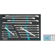 Hazet Ring-Maulschlüssel-Satz 163-210/19, Werkzeug-Set