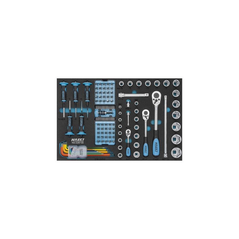 Hazet Werkzeug-Sortiment 163-329/100, Werkzeug-Set