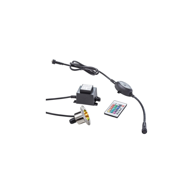 Heissner SMART LIGHTS RGB-Schlauchanschluss, LED-Leuchte(inkl. Trafo und RGB-Controller)