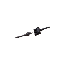 3x 2Pin, Y-Kabel(schwarz, 5 Meter, wasserdicht)