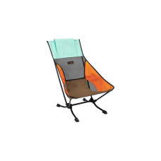 Helinox Camping-Stuhl Beach Chair 10002802(mehrfarbig, Mint MultiBlock, Modell 2024)