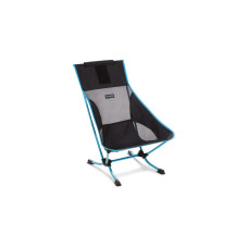 Helinox Camping-Stuhl Beach Chair 12651R2(schwarz/blau, Black)