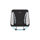 Helinox Camping-Stuhl Ground Chair 10501R1(schwarz/blau, Black)