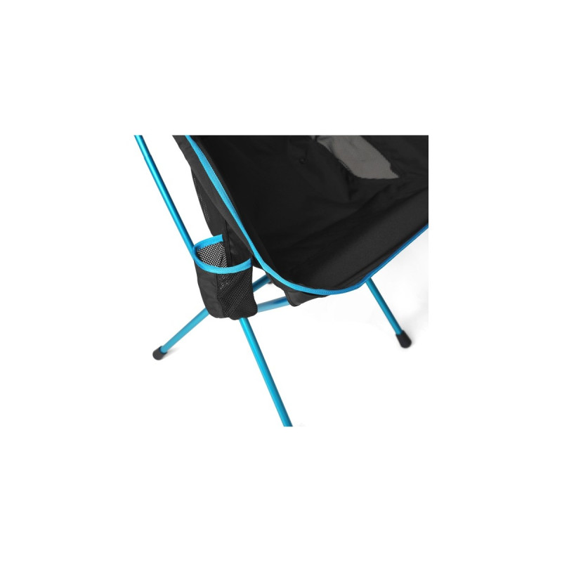 Helinox Camping-Stuhl Savanna Chair 11141(schwarz/blau, Black)
