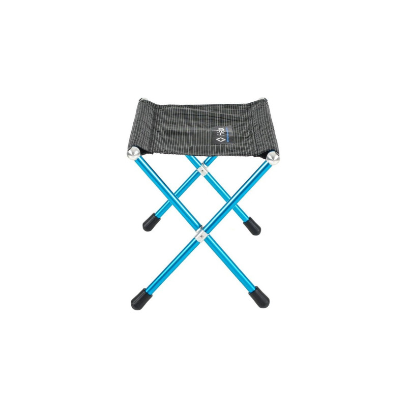 Helinox Camping-Stuhl Speed Stool 14501(schwarz/blau, Black)