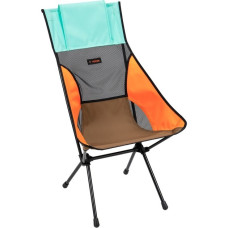 Helinox Camping-Stuhl Sunset Chair 10002804(mehrfarbig, Mint MultiBlock, Modell 2024)