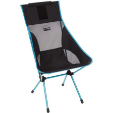 Helinox Camping-Stuhl Sunset Chair 11101R2(schwarz/blau, Black)