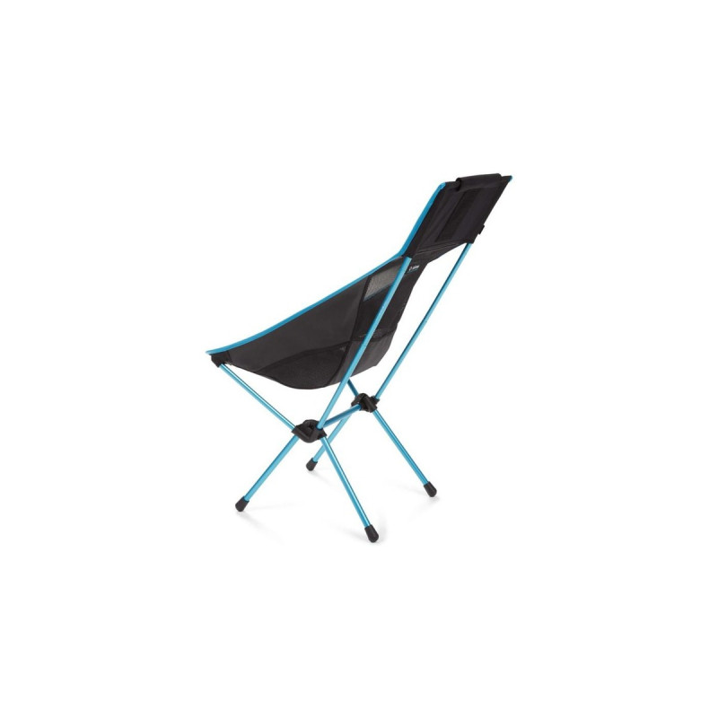 Helinox Camping-Stuhl Sunset Chair 11101R2(schwarz/blau, Black)