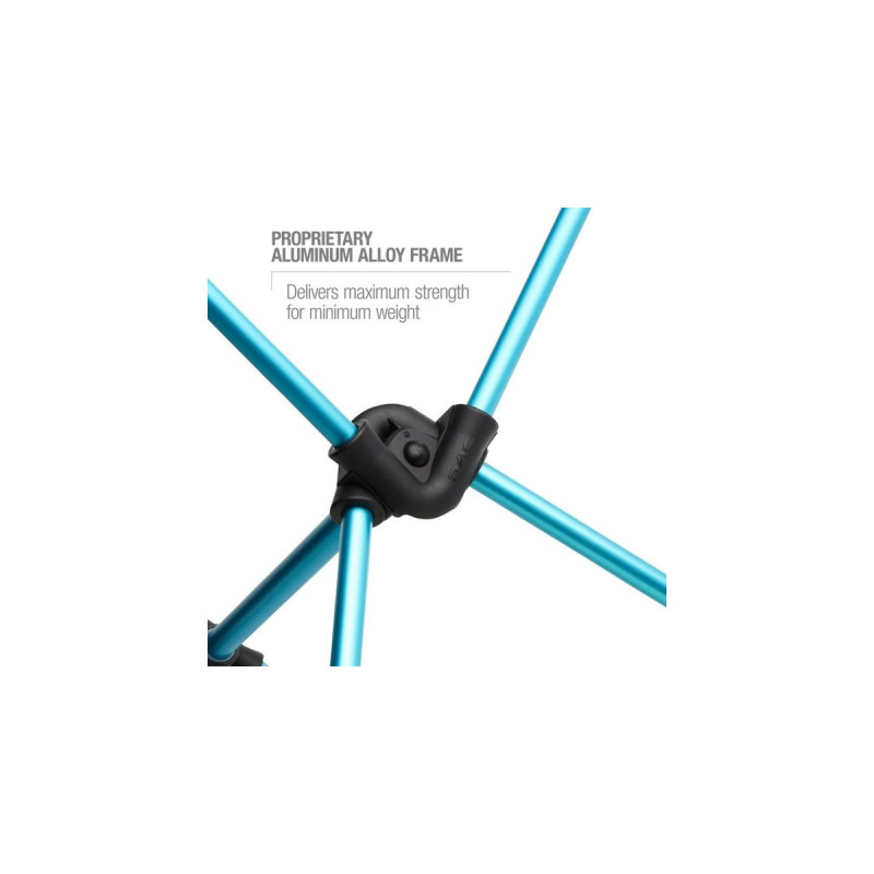 Helinox Camping-Stuhl Sunset Chair 11101R2(schwarz/blau, Black)