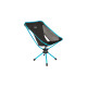 Helinox Camping-Stuhl Swivel Chair 11201R1(schwarz/blau, Black)