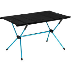 Helinox Camping-Tisch Table Four Black, Hard Top 10002765(schwarz, blaues Gestell)