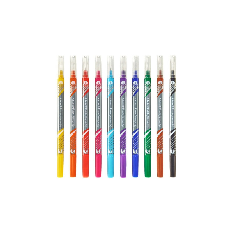 Herlitz Fineliner-Faserschreiber my.pen, Stift(10er)