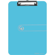 Herlitz Klemmbrett(transparent/blau)
