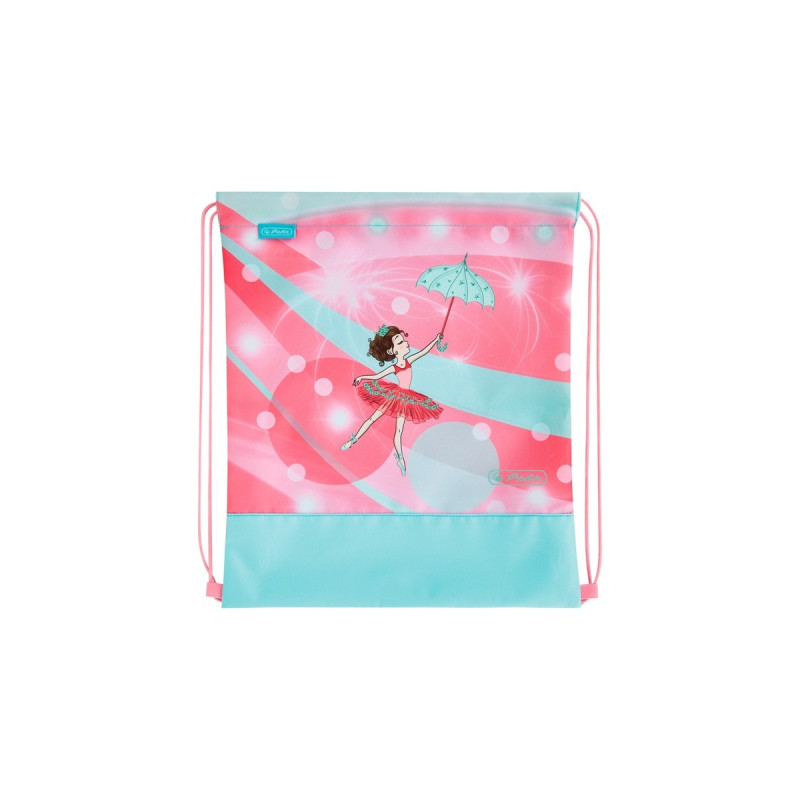 Herlitz Loop Plus Ballet Love, Schulranzen(pink/rosa, inkl. 16 tlg. Schüleretui, Faulenzer-Mäppchen, Sportbeutel)