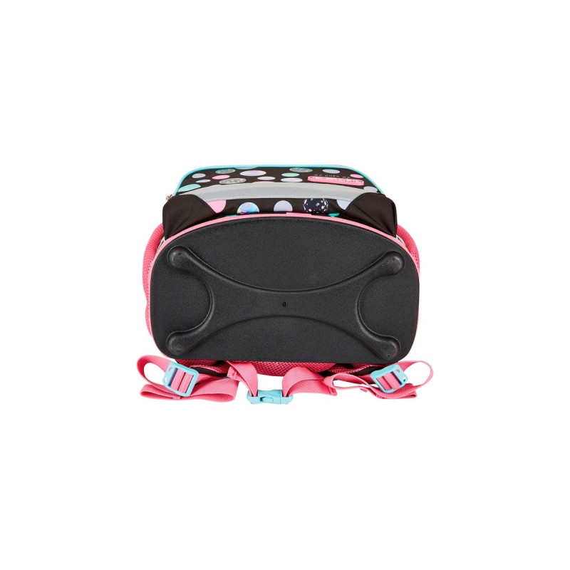 Herlitz Loop Plus Cute Cat, Schulranzen(pink/braun, inkl. 16 tlg. Schüleretui, Faulenzer-Mäppchen, Sportbeutel)