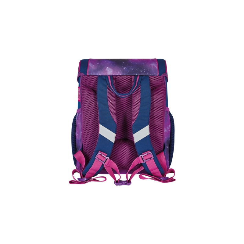 Herlitz Loop Plus Galaxy Princess, Schulranzen(lila, inkl. 16 tlg. Schüleretui, Faulenzermäppchen, Sportbeutel)