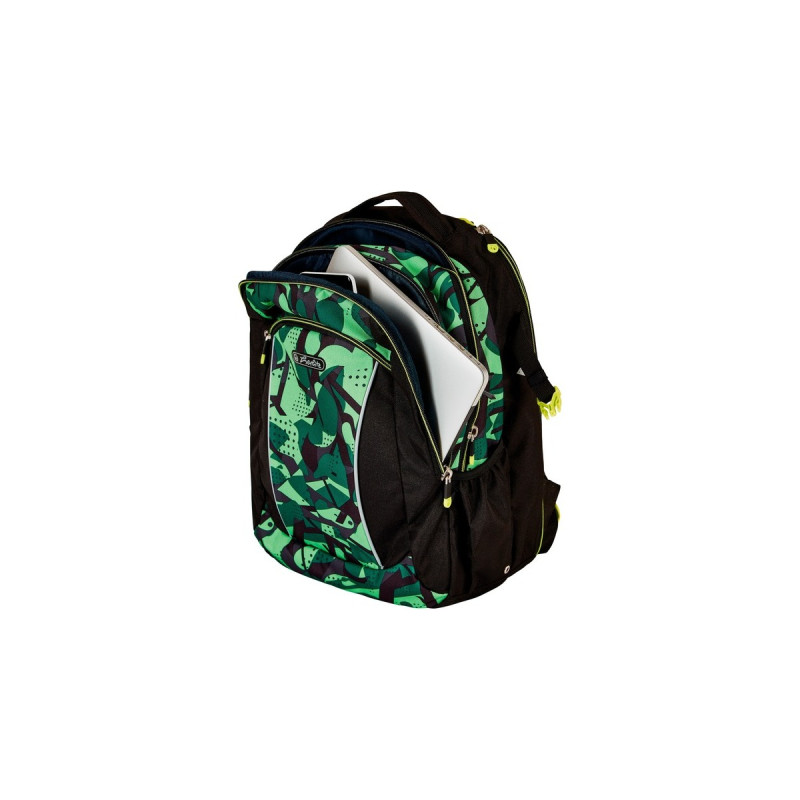 Herlitz Ultimate CamoGreen, Rucksack(grün/schwarz)