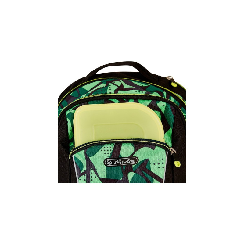 Herlitz Ultimate CamoGreen, Rucksack(grün/schwarz)