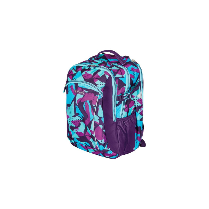 Herlitz Ultimate CamoPurple, Rucksack(lila/hellblau)