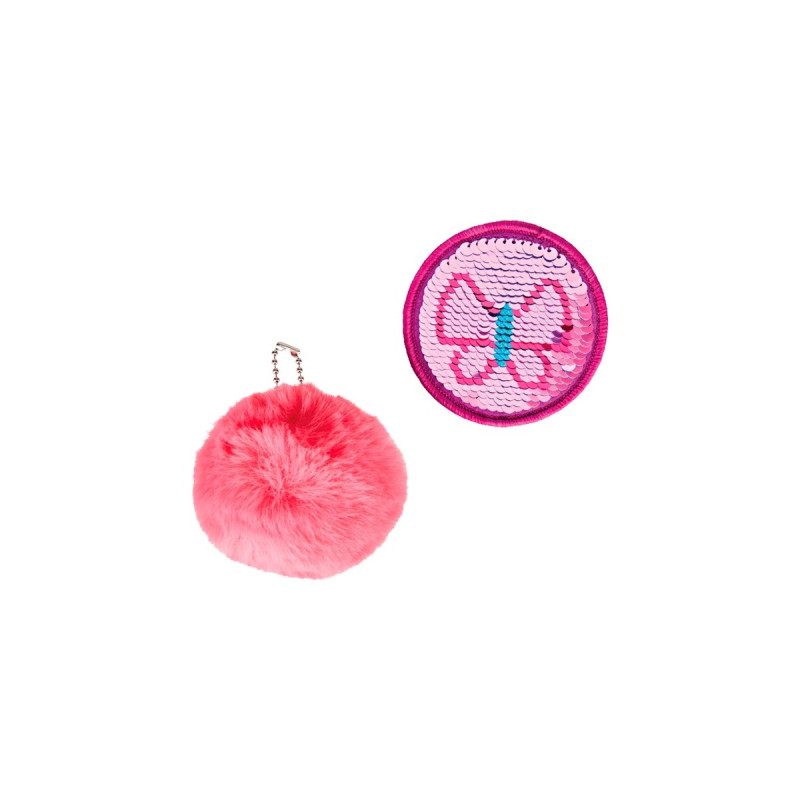 Herlitz UltraLight Plus Tropical Chill, Schulranzen(pink/blau, inkl. 16 tlg. Schüleretui, Faulenzermäppchen, Sportbeutel)