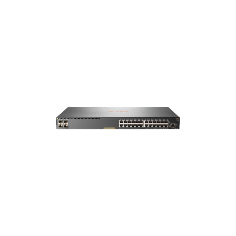 Hewlett Packard Enterprise 2930F 24G PoE+ 4SFP, Switch(silber)