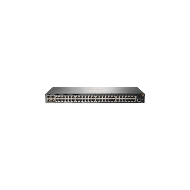 Hewlett Packard Enterprise 2930F 48G 4SFP+, Switch(silber)