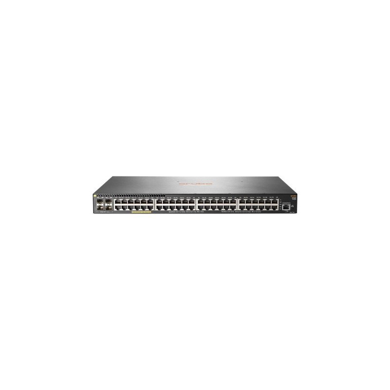 Hewlett Packard Enterprise 2930F 48G PoE+ 4SFP+, Switch(silber)
