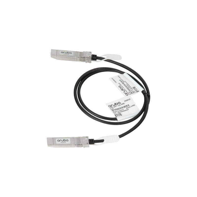 Hewlett Packard Enterprise Kabel Aruba X242 10G Direct Attach SFP+(schwarz, 1 Meter)