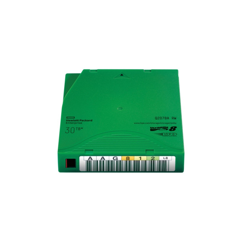 Hewlett Packard Enterprise LTO8 Medium 12 TB, Streamer-Medium(grün)