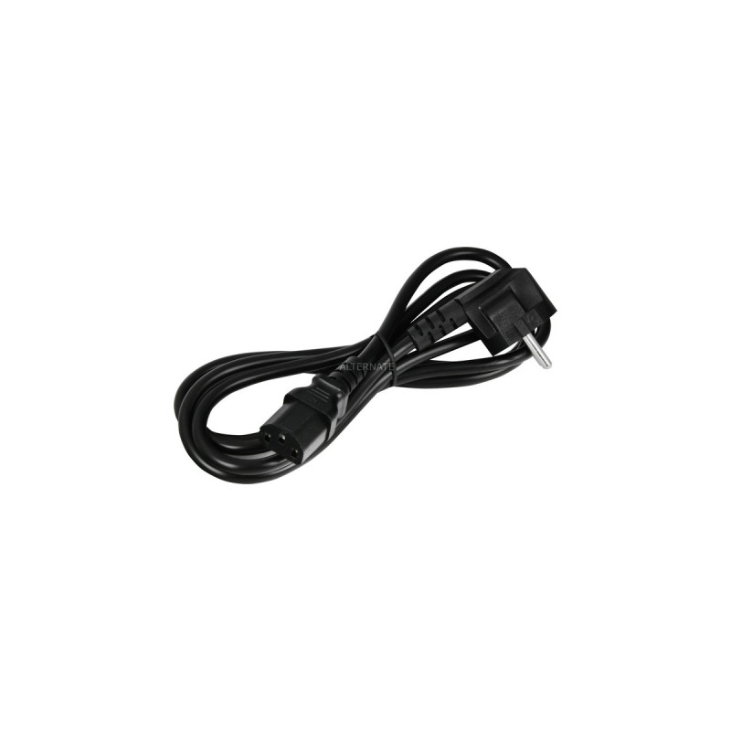Hewlett Packard Enterprise PC-AC-EC AC-Netzkabel für Kontinentaleuropa(schwarz, 1,83 Meter)