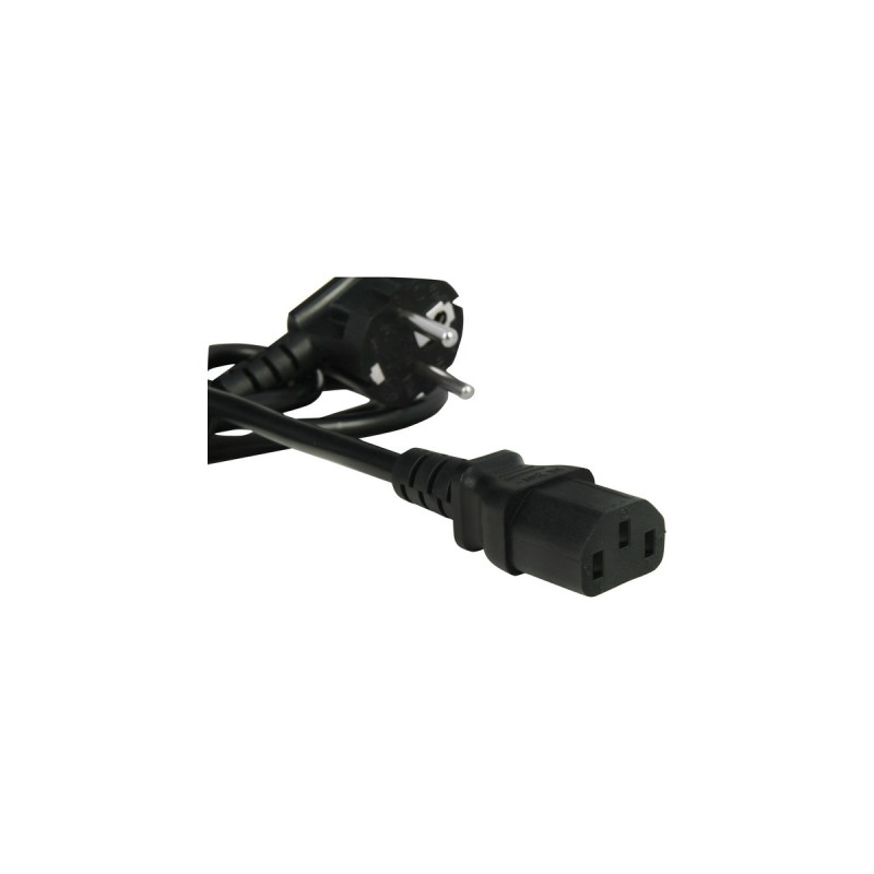 Hewlett Packard Enterprise PC-AC-EC AC-Netzkabel für Kontinentaleuropa(schwarz, 1,83 Meter)