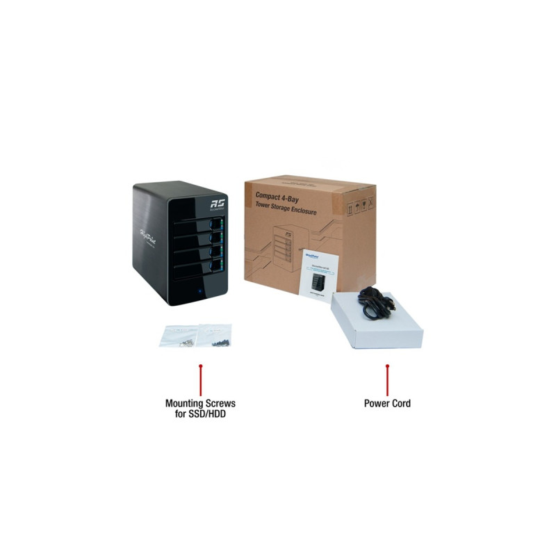 HighPoint RocketStor 6414S, Laufwerksgehäuse(schwarz)