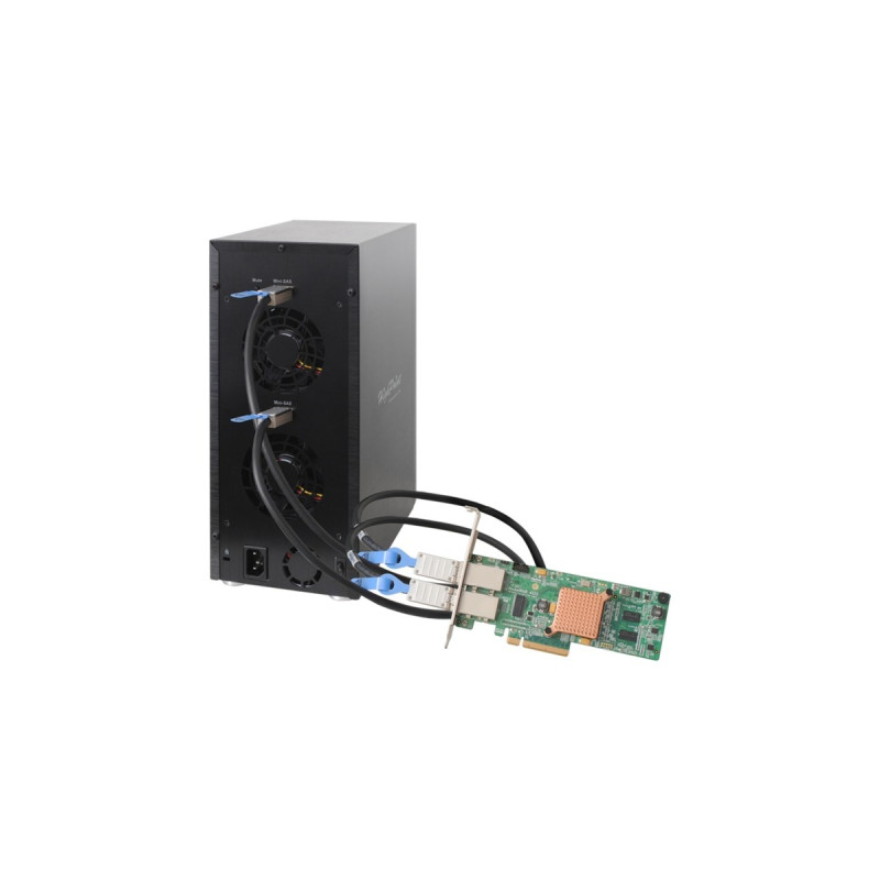 HighPoint RocketStor 6418AS, Laufwerksgehäuse(schwarz)