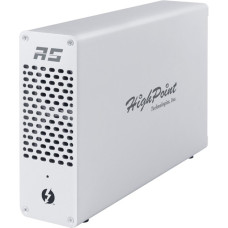 HighPoint RocketStor 6661A-mSAS2, Adapter(Thunderbolt 3 auf 2x Mini-SAS Port Adapter, 8x SAS/SATA Channels)