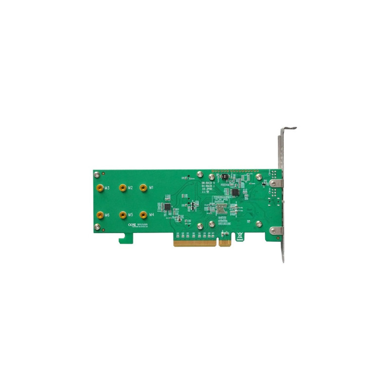 HighPoint SSD6202A 2x M.2, Schnittstellenkarte