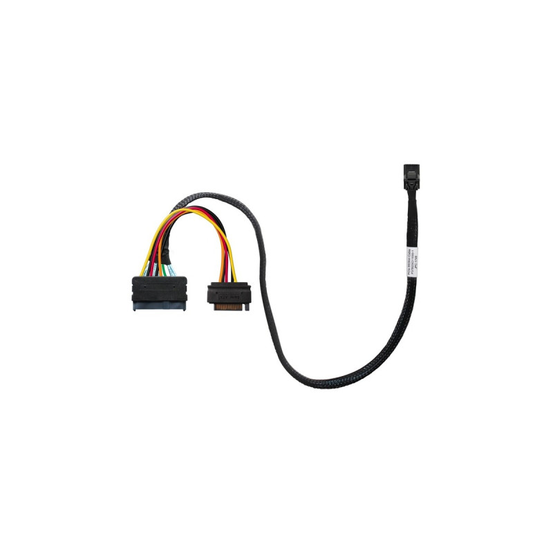 U.2 SFF-8639 NVMe(schwarz, 50cm)