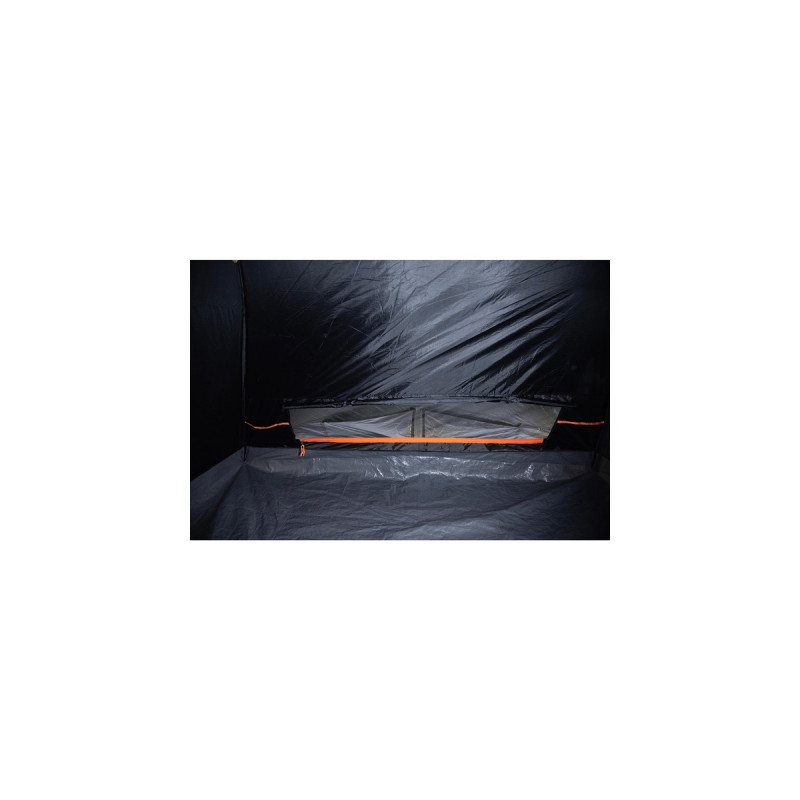 High Peak Kuppelzelt Tessin 5.1(dunkelgrün/grau, mit Tunnel-Vorbau, Climate Protection 80)