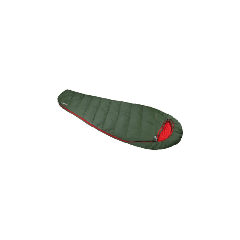 High Peak Mumienschlafsack Pak 1000 ECO(dunkelgrün/rot)
