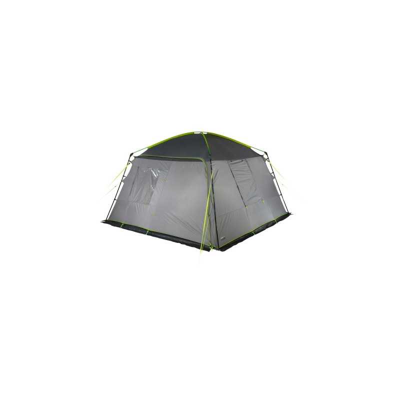 High Peak Pavillon Cabana(grau/limette, 3,5m x 3,5m)
