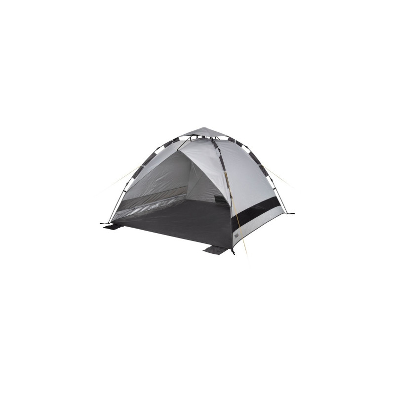 High Peak Strandmuschel Calida 80, Zelt(silber/grau, Regenschirm-System, Modell 2022)