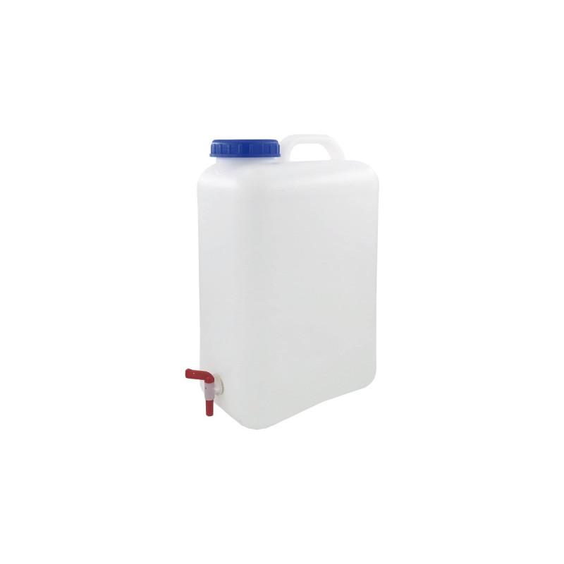 High Peak Wasserkanister 19 L, Wasserbehälter(transparent/blau)