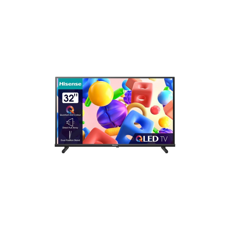 Hisense 32A5KQ, QLED-Fernseher(80 cm (32 Zoll), schwarz, FullHD, Triple Tuner, SmartTV)